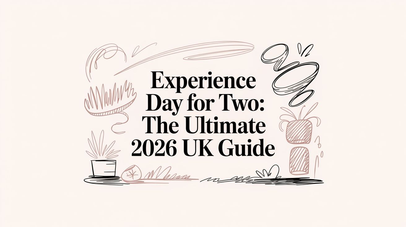 Experience Day for Two: The Ultimate 2026 UK Guide