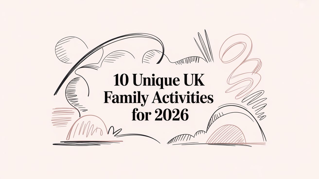 10 Unique UK Family Activities for 2026