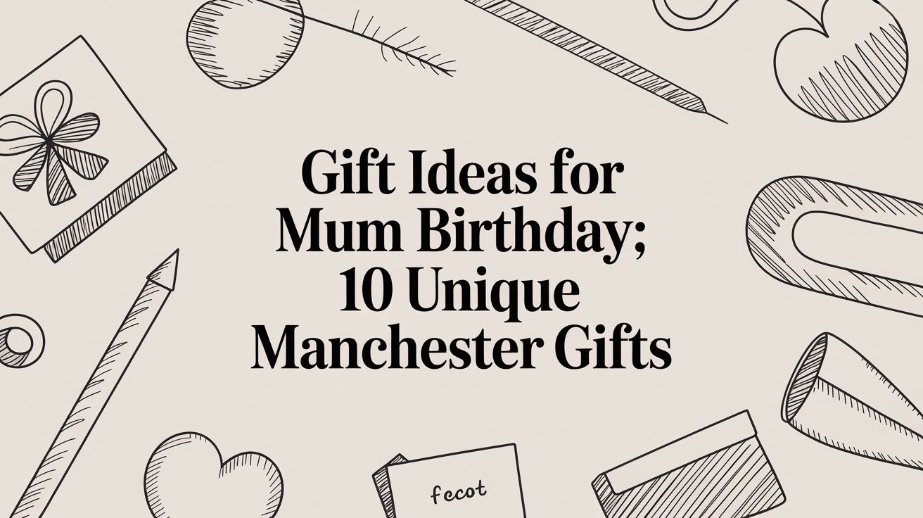 Gift Ideas for Mum Birthday: 10 Unique Manchester Gifts