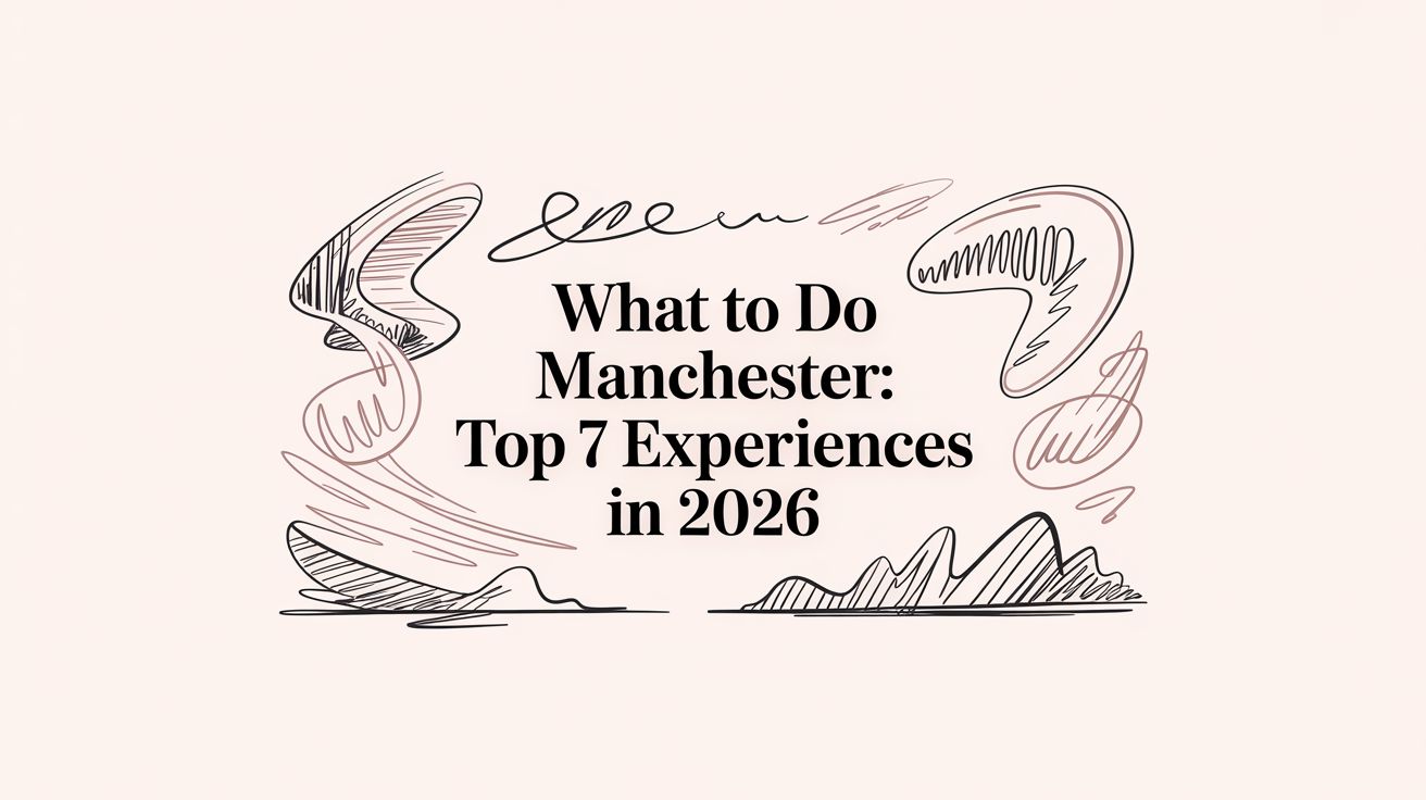 What To Do Manchester: Top 7 Experiences in 2026