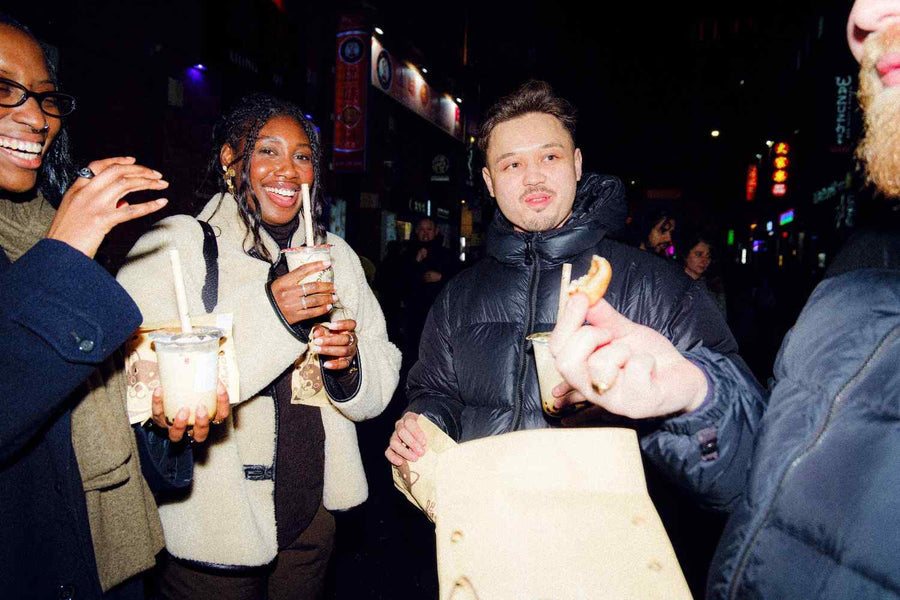 Who said you can't play with food?